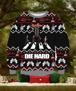 Vintage Die Hard Knitted Ugly Knitted Whiskey Christmas 3D Sweater For Men And Women