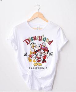 Vintage Disneyland Christmas Est 1955, Mickey and Friends Shirt