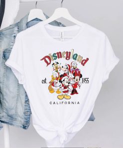 Vintage Disneyland Christmas Est 1955, Mickey and Friends Shirt