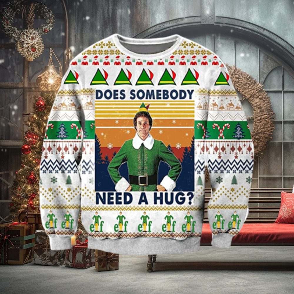 Vintage Does Somebody Need A Hug Knitted Ugly Knitted Whiskey Christmas 3D Sweater For Men And Women Vintage Does Somebody Need A Hug Knitted Ugly Knitted Whiskey Christmas 3D Sweater For Men And Women