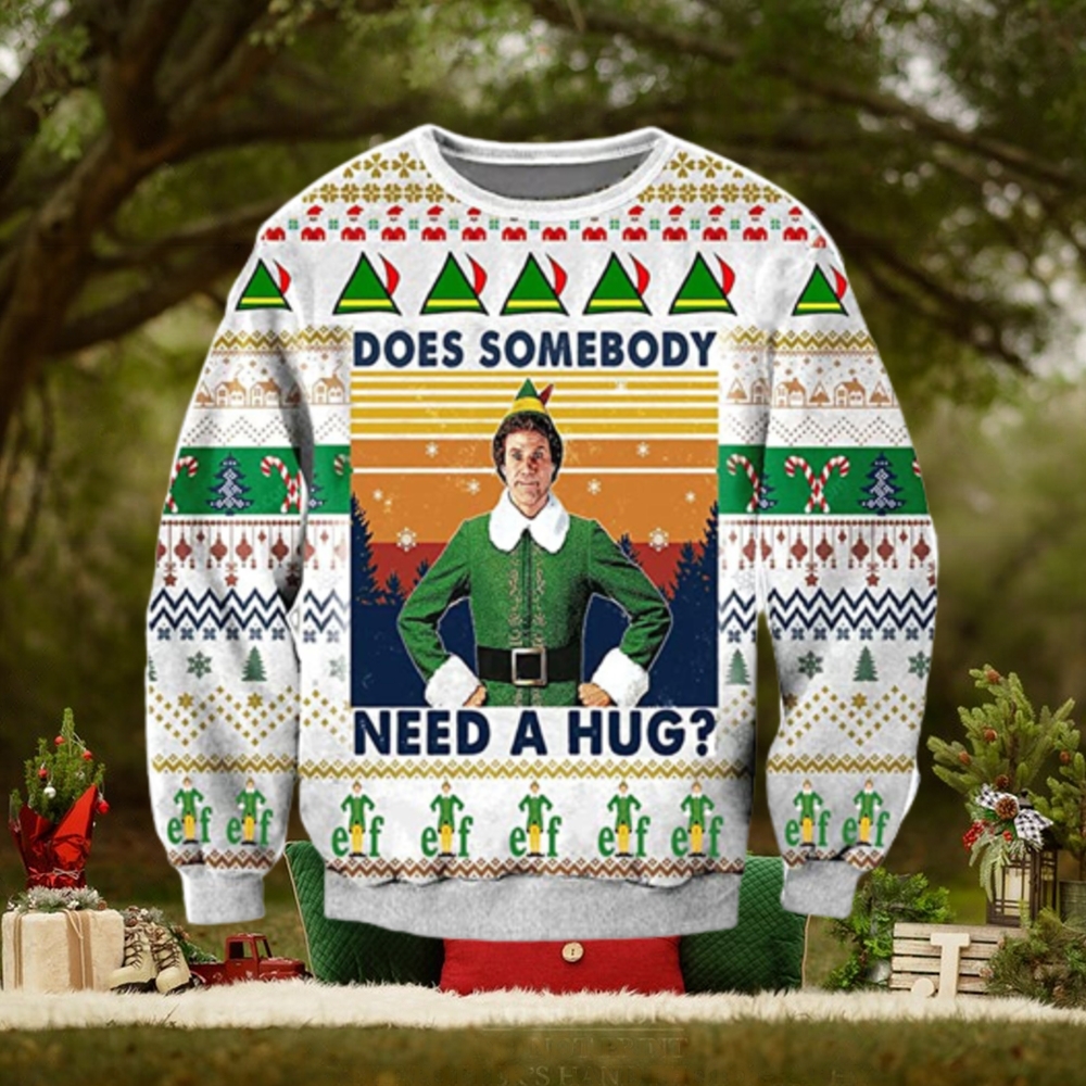 Vintage Does Somebody Need A Hug Knitted Ugly Knitted Whiskey Christmas 3D Sweater For Men And Women Vintage Does Somebody Need A Hug Knitted Ugly Knitted Whiskey Christmas 3D Sweater For Men And Women
