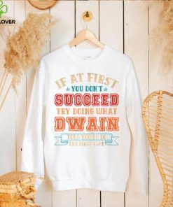 Vintage Dwain Gift Name Personalized Birthday Christmas T Shirt