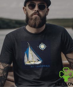 Vintage Fort Lauderdale Florida Sailboat Shirt