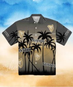 Vintage Guinness Funny Hawaiian Shirt Sunset Birthday Gift For Beach Lovers