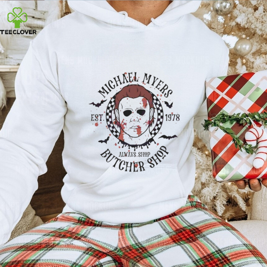 Vintage Halloween Michael Myers Butcher Shop Shirt Vintage Halloween Michael Myers Butcher Shop Shirt