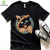 Vintage Halloween Spooky Black Cat Disneyland Halloween Shirts Hoodie, Long Sleeve, Tank Top