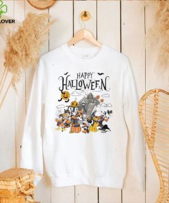 Vintage Happy Halloween Disney Halloween T shirt Mickey And Friends Halloween 2022