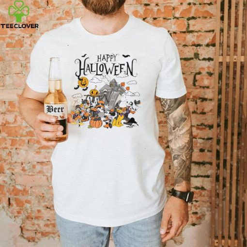 Vintage Happy Halloween Disney Halloween T shirt Mickey And Friends Halloween 2022