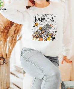 Vintage Happy Halloween Disney Halloween T shirt Mickey And Friends Halloween 2022