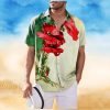 Buffalo Sabres NHL Flower Full Print Hawaiian Shirt