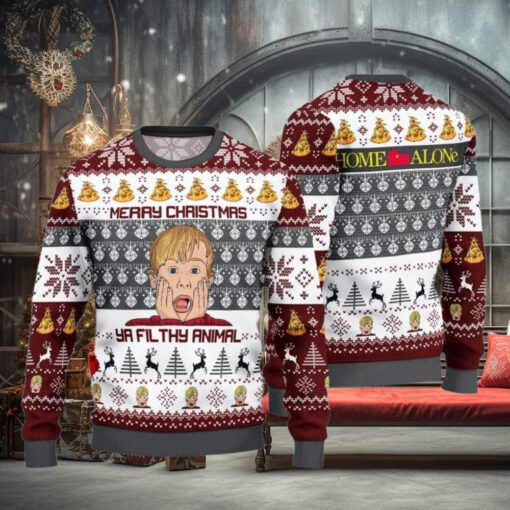 Vintage Home Alone Christmas Ugly Sweater