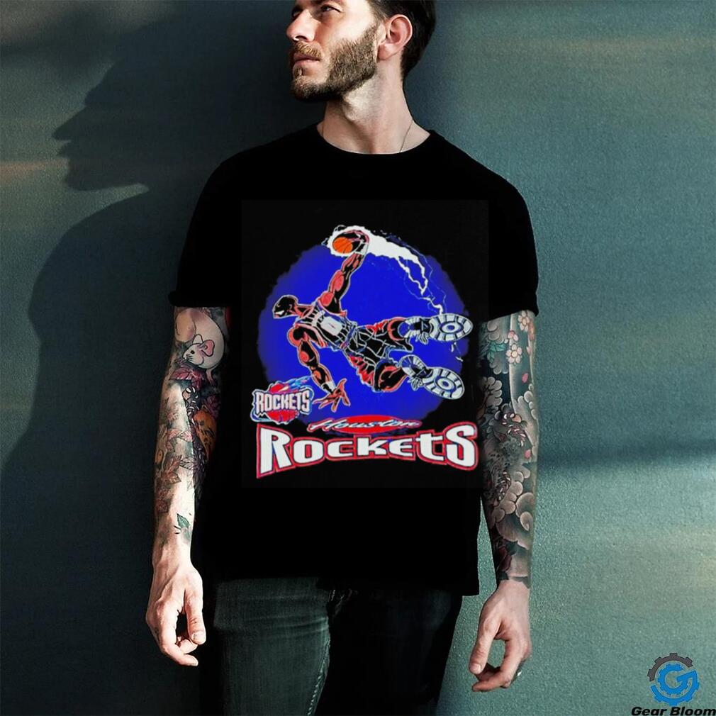 Vintage Houston Rockets cartoon shirt Vintage Houston Rockets cartoon shirt