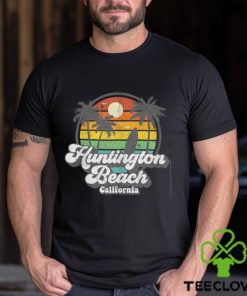 Vintage Huntington Beach California Surfing Retro Surf Gift T Shirt