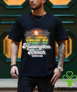 Vintage Huntington Beach California Surfing Retro Surf Gift T Shirt