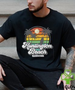 Vintage Huntington Beach California Surfing Retro Surf Gift T Shirt