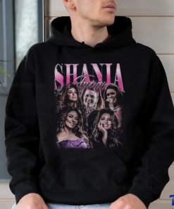 Vintage Inspired Country Music Raised On Shania Twain T hoodie, sweater, longsleeve, shirt v-neck, t-shirt