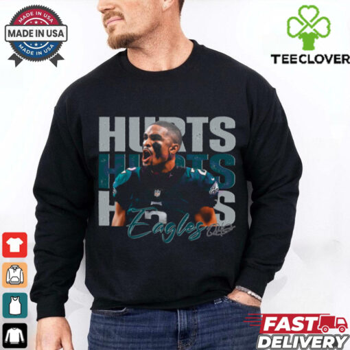 Vintage Jalen Hurts 1 Philadelphia Eagles Football Players shirt