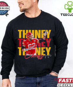 Vintage Joe Thuney 62 Kansas City Chiefs Football Players shirt