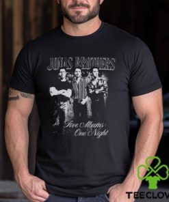 Vintage Jonas Brother Shirt Retro Five Albums One Night Tour Sweatshirt Classic