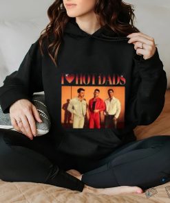 Vintage Jonas Brothers Setlist Shirt Merch 2 Sides I Love Hot Dads Shirt Jonas Five Albums One Night Tour Shirt Joe Jonas Homage Shirt