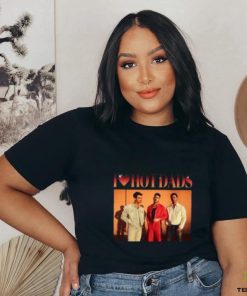 Vintage Jonas Brothers Setlist Shirt Merch 2 Sides I Love Hot Dads Shirt Jonas Five Albums One Night Tour Shirt Joe Jonas Homage Shirt