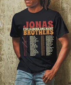 Vintage Jonas Brothers Setlist Shirt Merch 2 Sides I Love Hot Dads Shirt Jonas Five Albums One Night Tour Shirt Joe Jonas Homage Shirts 2 Vintage Jonas Brothers Setlist Shirt Merch 2 Sides I Love Hot Dads Shirt Jonas Five Albums One Night Tour Shirt Joe Jonas Homage Shirts