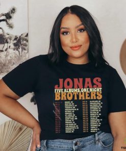 Vintage Jonas Brothers Setlist Shirt Merch 2 Sides I Love Hot Dads Shirt Jonas Five Albums One Night Tour Shirt Joe Jonas Homage Shirts 3 Vintage Jonas Brothers Setlist Shirt Merch 2 Sides I Love Hot Dads Shirt Jonas Five Albums One Night Tour Shirt Joe Jonas Homage Shirts