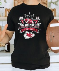 Vintage Kansas City Chiefs NFL 2023 Championship Crown Logo Shirt Gift Shirt