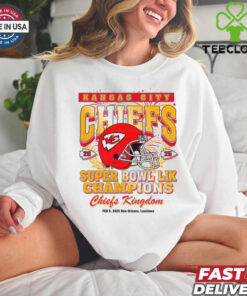 Vintage Kansas City Chiefs Super Bowl 2025 Champions Chiefs Kingdom Shirt