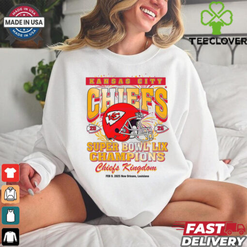 Vintage Kansas City Chiefs Super Bowl 2025 Champions Chiefs Kingdom Shirt