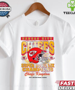 Vintage Kansas City Chiefs Super Bowl 2025 Champions Chiefs Kingdom Shirt