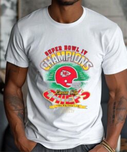 Vintage Kansas City Chiefs Super Bowl Iv Champions Shirt