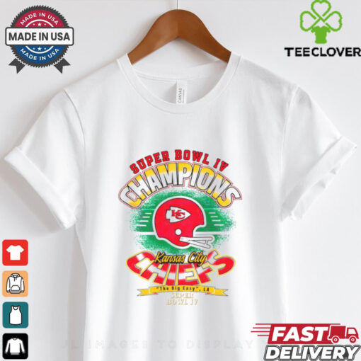 Vintage Kansas City Chiefs Super Bowl Iv Champions shirt