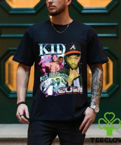 Vintage Kid Cudi Kids See Ghosts Album Rap T Shirt