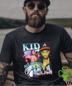 Vintage Kid Cudi Kids See Ghosts Album Rap T Shirt