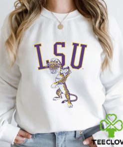 Vintage LSU dunking tiger basketball shirt