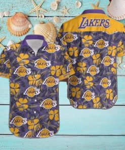 Vintage Los Angeles Lakers Hawaiian Shirt Basketball NBA hawaiian shirt 1 Vintage Los Angeles Lakers Hawaiian Shirt Basketball NBA hawaiian shirt