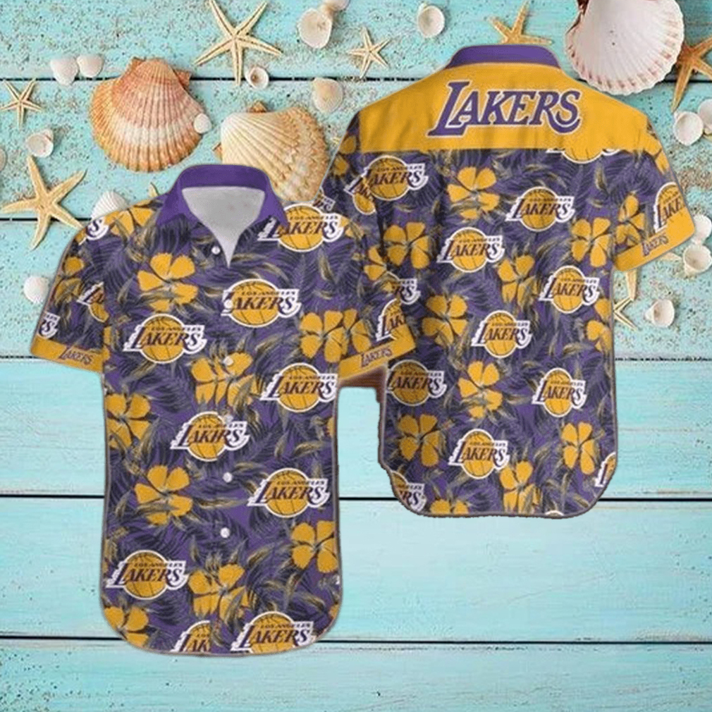 Vintage Los Angeles Lakers Hawaiian Shirt Basketball NBA hawaiian shirt Vintage Los Angeles Lakers Hawaiian Shirt Basketball NBA hawaiian shirt