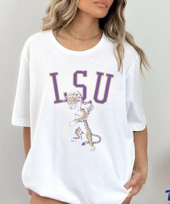 Vintage Lsu Dunking Tiger Basketball Shirt