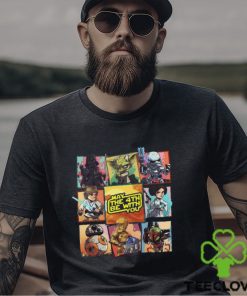 Vintage May The 4Th Be With You Shirt Baby Yoda All Characters Star War Shirt