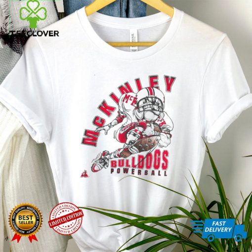 Vintage McKinley Bulldogs Caricature Logo 90's 2side t hoodie, sweater, longsleeve, shirt v-neck, t-shirt University football Salem Sportwear tee