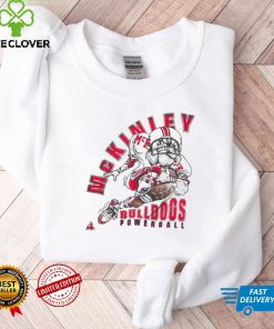 Vintage McKinley Bulldogs Caricature Logo 90's 2side t hoodie, sweater, longsleeve, shirt v-neck, t-shirt University football Salem Sportwear tee