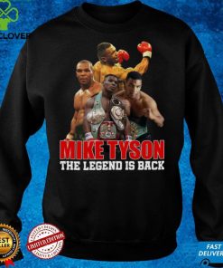 Vintage Men's Mike Tyson Legend Boxing The Legend Is Back T Shirt