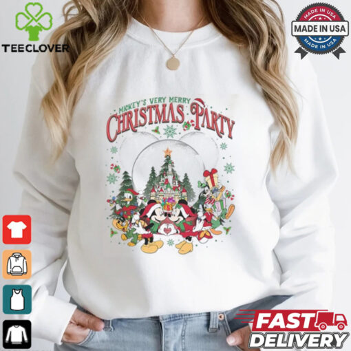 Vintage Mickey And Friends Christmas Shirt