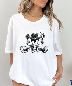 Vintage Mickey And Minnie Shirt Mouse Disney Unisex Hoodie