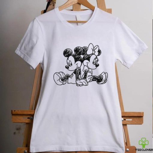 Vintage Mickey And Minnie Shirt Mouse Disney Unisex Hoodie