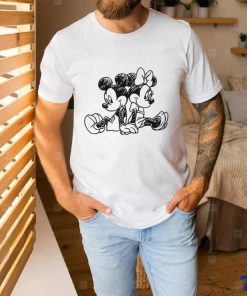 Vintage Mickey And Minnie Shirt Mouse Disney Unisex Hoodie