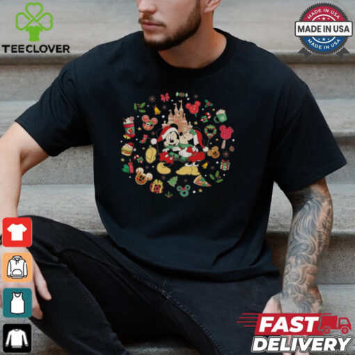 Vintage Mickey Minnie Gingerbread Christmas Shirt