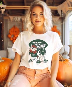 Vintage New York Jets Football Looney Tunes Shirt Nfl 2 Vintage New York Jets Football Looney Tunes Shirt Nfl