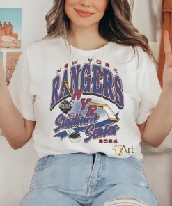 Vintage New York Rangers 2024 NHL Stadium Series T Shirt